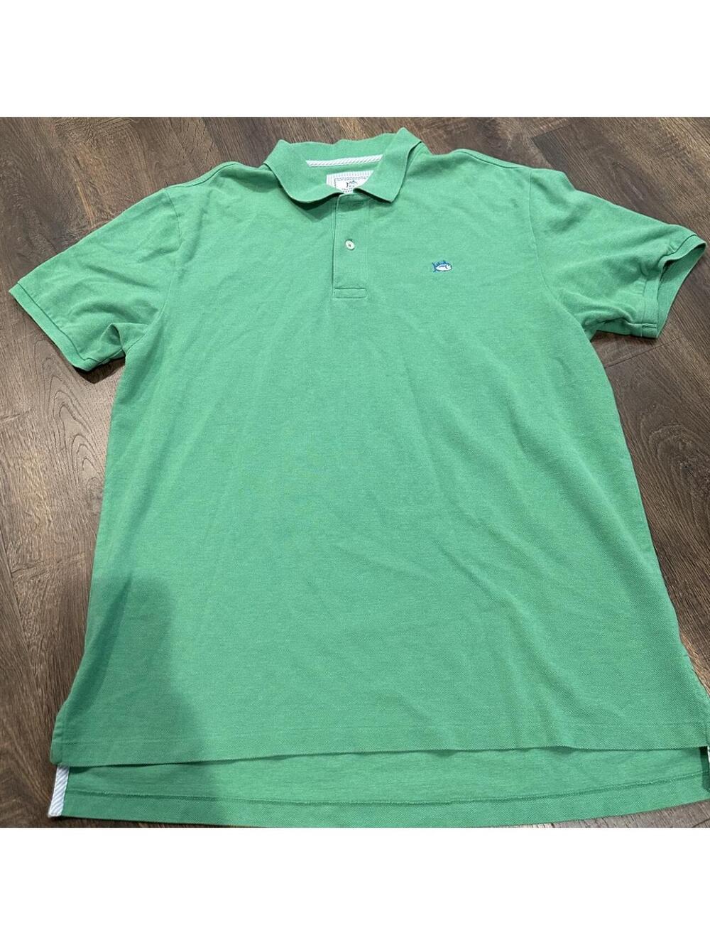 Southern Tide Men's Green Polo-shirt